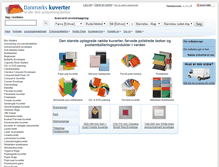 Tablet Screenshot of kuvert.com