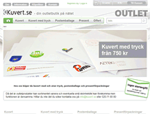 Tablet Screenshot of kuvert.se