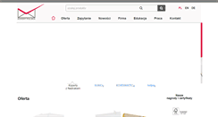 Desktop Screenshot of kuvert.com.pl